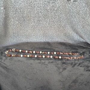 ONE OF A KIND Necklace Made From Rocks and Such From Beaches